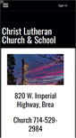 Mobile Screenshot of christbrea.com